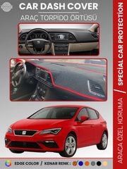 SEAT LEON (2013-2020) Uyumlu Torpido Örtüsü Araca Özel Ön Göğüs Koruma