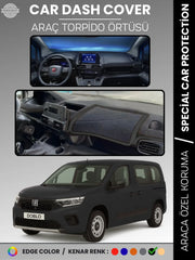 Fiat DOBLO (2023+) Uyumlu Torpido Örtüsü Araca Özel Ön Göğüs Koruma