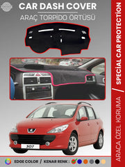 PEUGEOT 307 (2001-2008) Uyumlu Torpido Örtüsü Araca Özel Ön Göğüs Koruma
