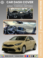 KIA CEED CD KASA (2018-2024) Uyumlu Torpido Örtüsü Araca Özel Ön Göğüs Koruma