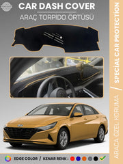HYUNDAİ ELANTRA (2021+) Uyumlu Torpido Örtüsü Araca Özel Ön Göğüs Koruma