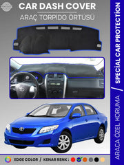 TOYOTA COROLLA E140 (2007-2013) Uyumlu Torpido Örtüsü Araca Özel Ön Göğüs Koruma
