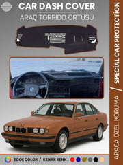 BMW E34 5 SERİSİ (1988-1996) Uyumlu Torpido Örtüsü Araca Özel Ön Göğüs Koruma