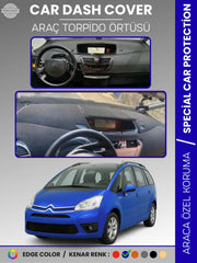 CITROEN C4 PICASSO / GRAND PICASSO (2006-2013) Uyumlu Torpido Örtüsü Araca Özel Ön Göğüs Koruma