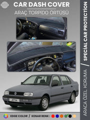 VOLKSWAGEN JETTA (1991-1997) Uyumlu Torpido Örtüsü Araca Özel Ön Göğüs Koruma