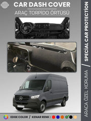 MERCEDES SPRINTER VS30 (2018-2024) Uyumlu Torpido Örtüsü Araca Özel Ön Göğüs Koruma