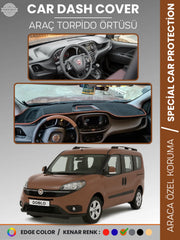 FIAT DOBLO (2015-2020) Uyumlu Torpido Örtüsü Araca Özel Ön Göğüs Koruma