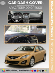 MAZDA 6 (2007-2013) Uyumlu Torpido Örtüsü Araca Özel Ön Göğüs Koruma
