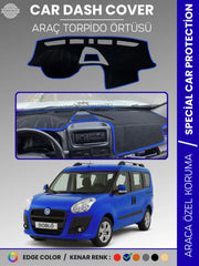 FIAT DOBLO D3 KAPAKLI (2013-2015) Uyumlu Torpido Örtüsü Araca Özel Ön Göğüs Koruma