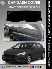 FORD FOCUS 4 (2017-2021) Uyumlu Torpido Örtüsü Araca Özel Ön Göğüs Koruma