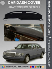 MERCEDES S CLASS W126 (1979-1991) Uyumlu Torpido Örtüsü Araca Özel Ön Göğüs Koruma