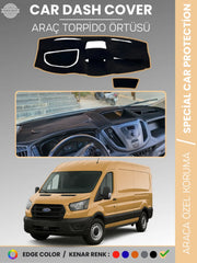 Ford TRANSİT V363 (2014-2019) Uyumlu Torpido Örtüsü Araca Özel Ön Göğüs Koruma