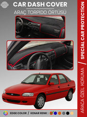 FORD ESCORT (1995-2000) Uyumlu Torpido Örtüsü Araca Özel Ön Göğüs Koruma