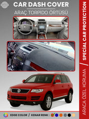 VOLKSWAGEN TOUAREG (2002-2010) Uyumlu Torpido Örtüsü Araca Özel Ön Göğüs Koruma