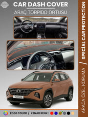 HYUNDAI TUCSON NX4 (2021-2024) Uyumlu Torpido Örtüsü Araca Özel Ön Göğüs Koruma