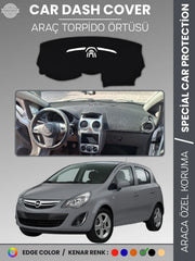OPEL CORSA D (2006-2014) Uyumlu Torpido Örtüsü Araca Özel Ön Göğüs Koruma
