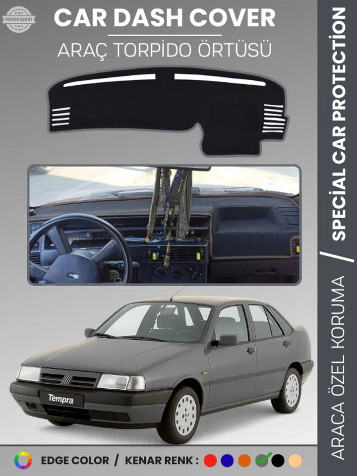 FIAT TEMPRA (1992-1997) Uyumlu Torpido Örtüsü Araca Özel Ön Göğüs Koruma