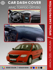 CHRYSLER GRAND VOYAGER (2002-2006) Uyumlu Torpido Örtüsü Araca Özel Ön Göğüs Koruma